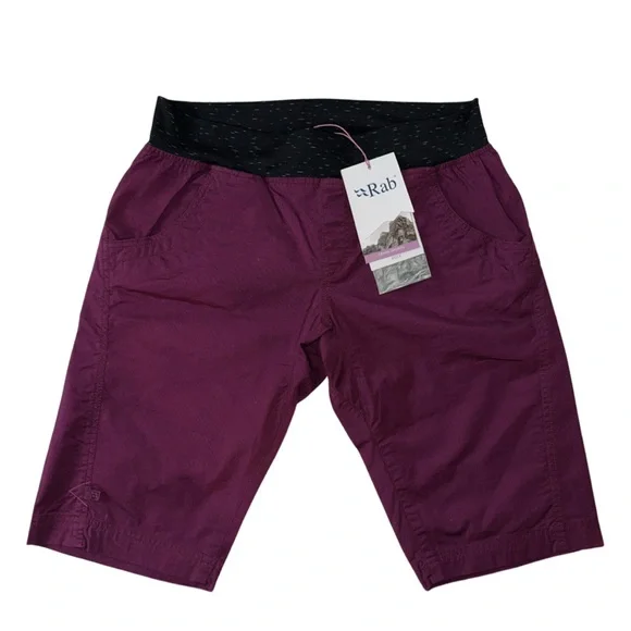 Rab Stretch Cotton Climbing Shorts - Berry, L - Picture 5 of 5